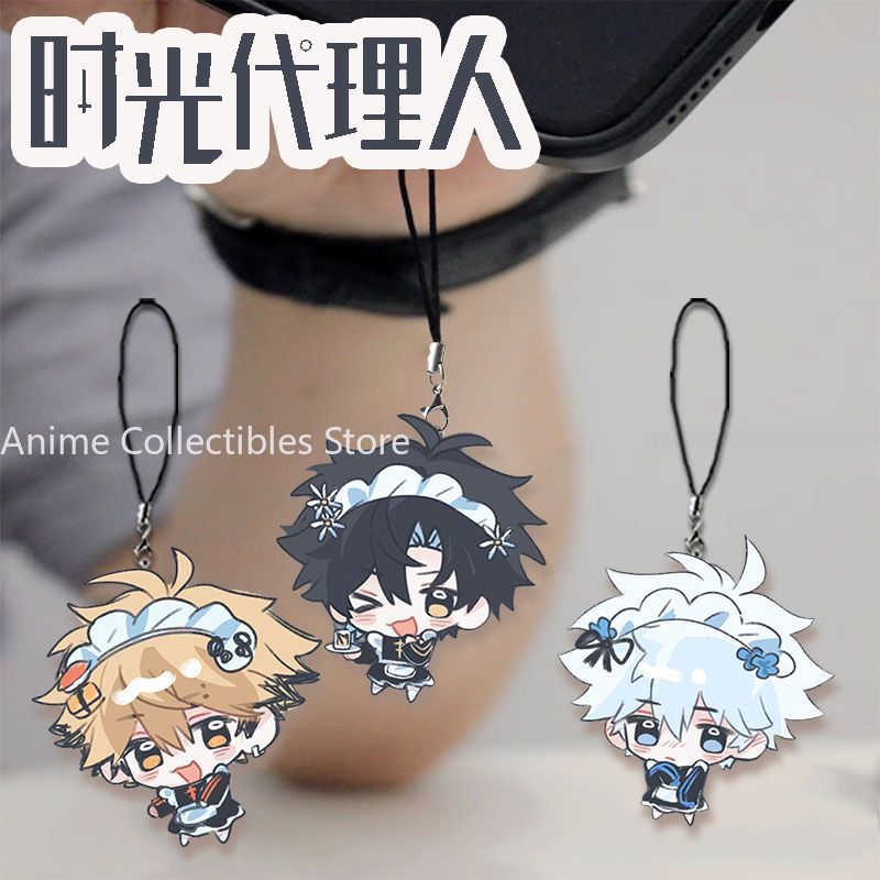Anime Cosplay Boy - アニメリンククリックチャールズ・フェリックス電話ロープチェーンコスプレバックパック飾りペンダント誕生日プレゼント男の子女の子