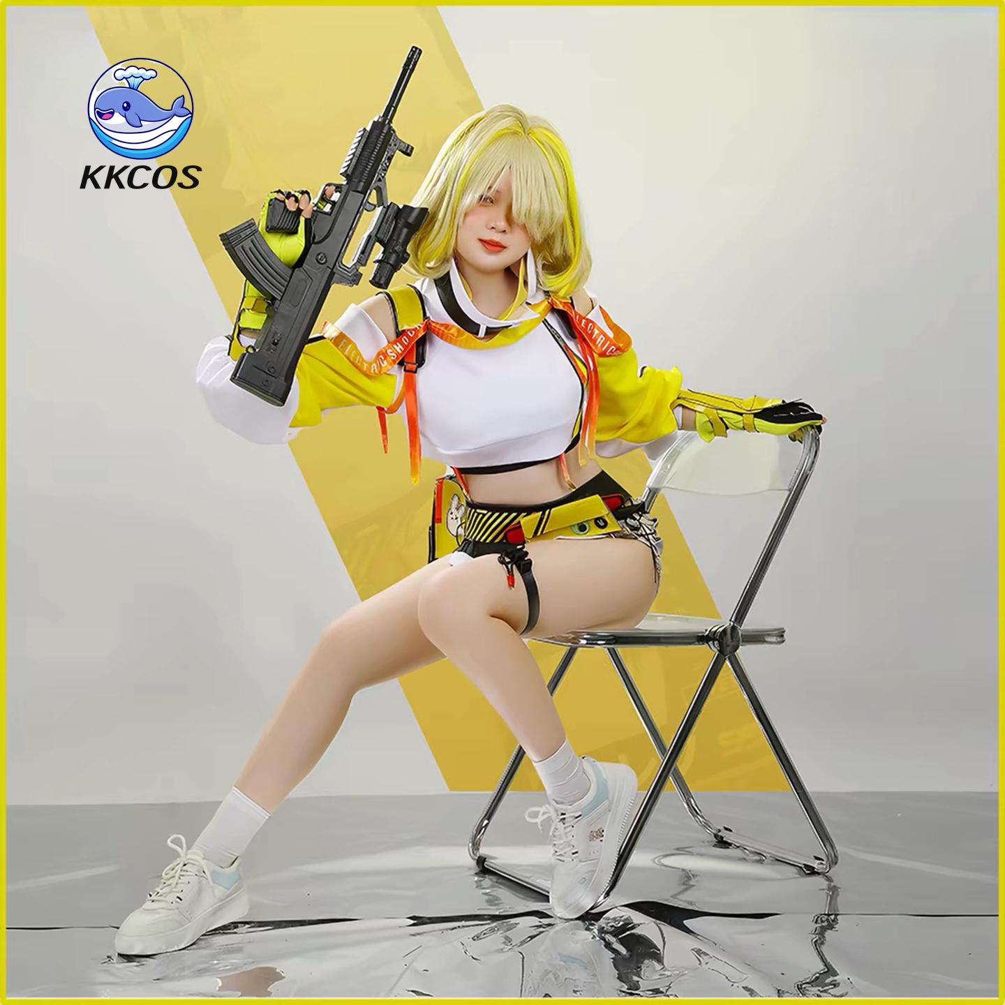 Anime Cosplay For Halloween - KKCos ニッケ エレッグ コスプレ衣装 フルセット 女性用