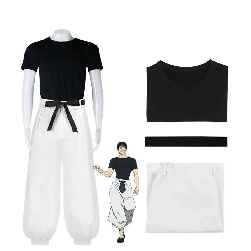 Jujutsu Kaisen Uniform - 2026アニメ呪術廻戦コスプレ衣装ロールプレイ制服ハロウィンパーティー衣装