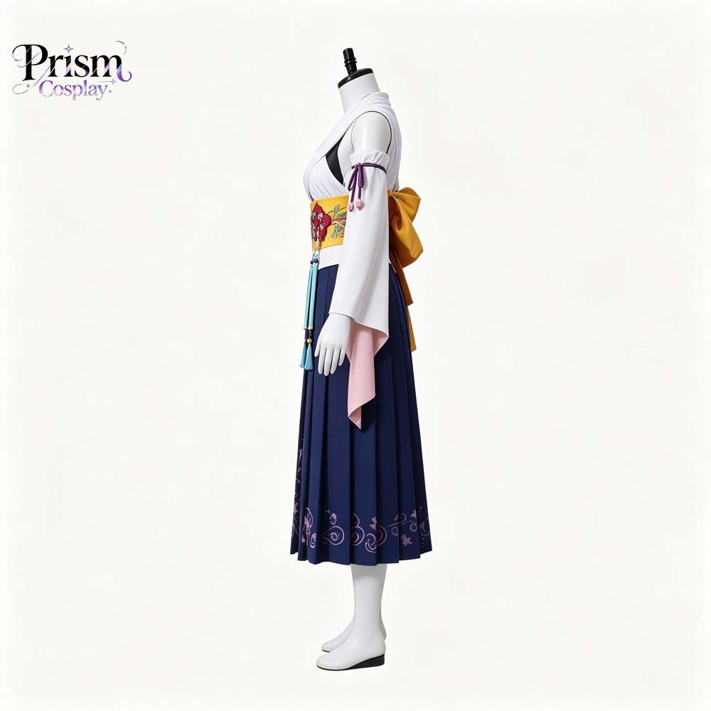 ファイナルファンタジー テン ユナ召喚コスプレ衣装日本の着物 - Anime Cosplay Characters のレビューと価格
