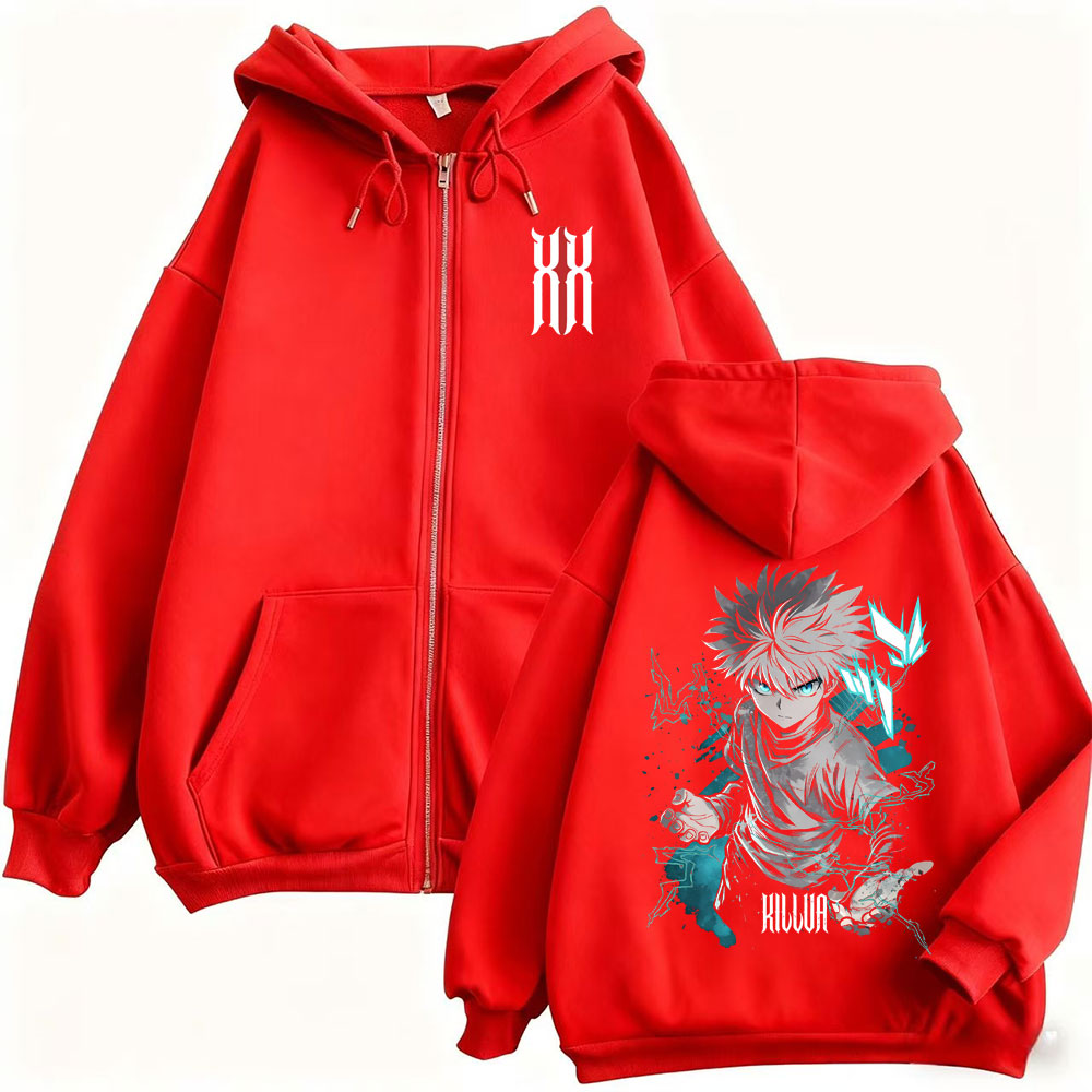 アニメハンター × ハンターキルア・ゾルディックグッズジッパ - Cosplay Anime Killua Zoldyck のレビューと価格