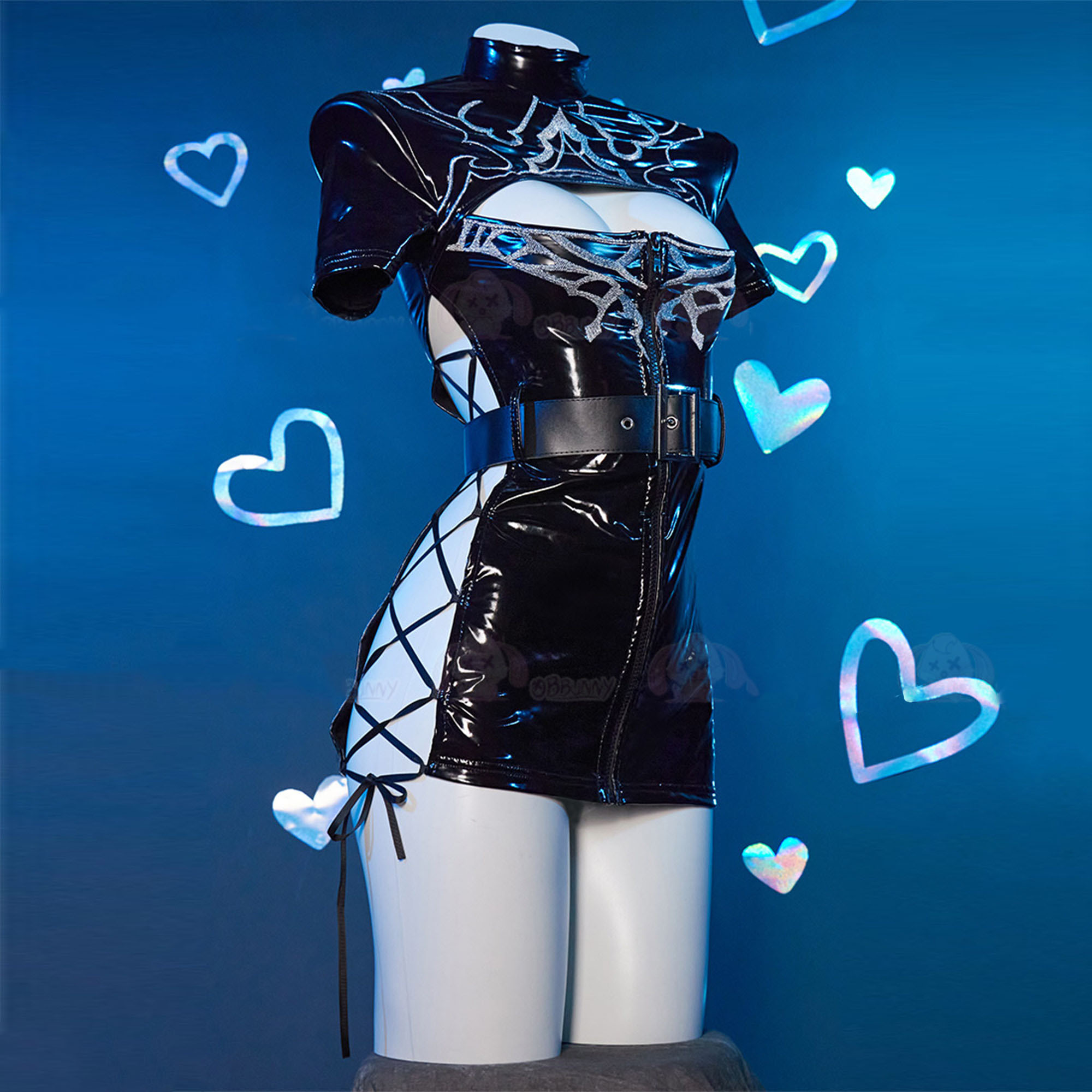 ニーア: オートマタ 2B コスプレ衣装女性セクシーなレザー - Anime Cosplay Nurse のレビューと価格