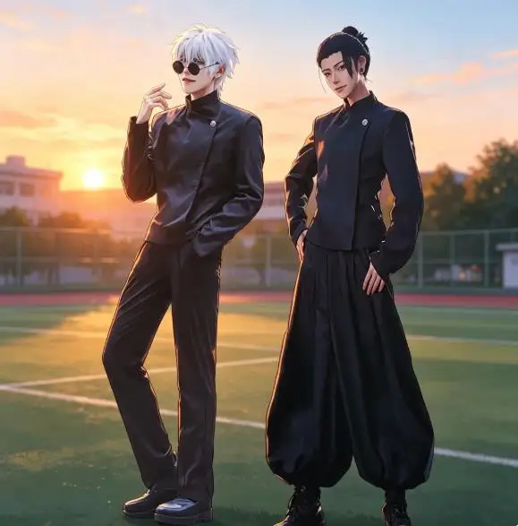 アニメ「呪術廻戦」コスプレ　呪術廻戦　五条悟　ゲトウ・スグル - Jujutsu Kaisen Uniform のレビューと価格