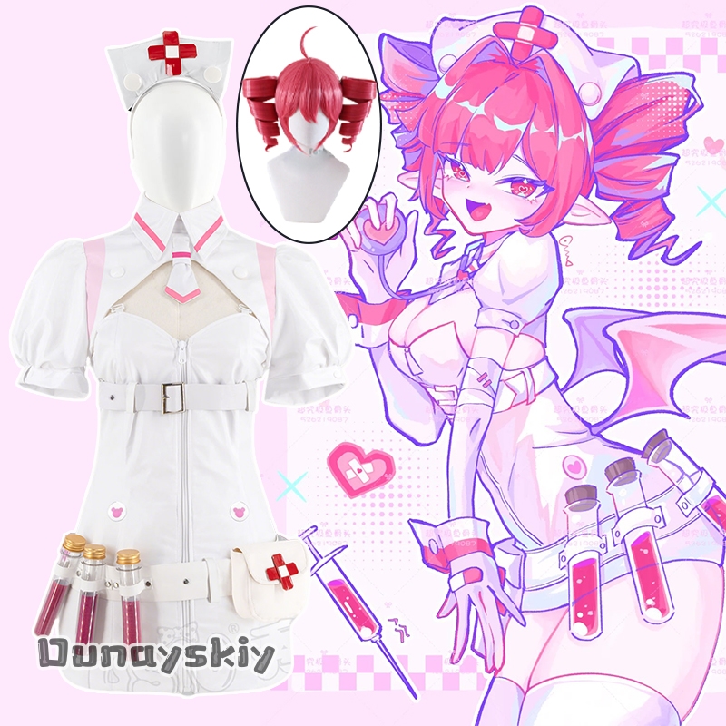 ブロコスプレ衣装バーチャルアイドルコスプレアニメ Cos M - Anime Cosplay Nurse のレビューと価格