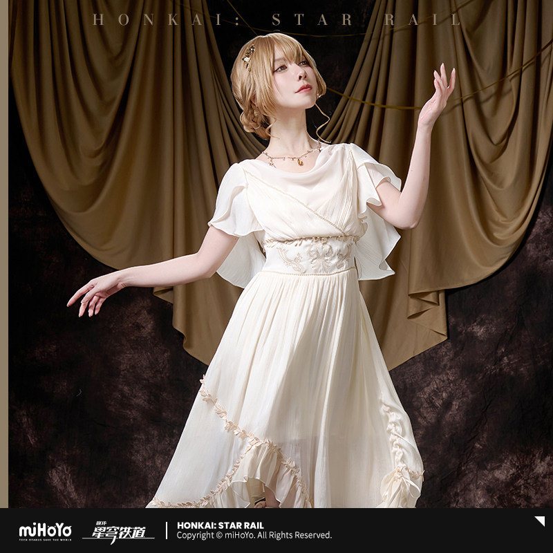 オリジナルアグラエアドレススカート mIHOYO ゲーム H - Anime Cosplay Dress To Impress のレビューと価格