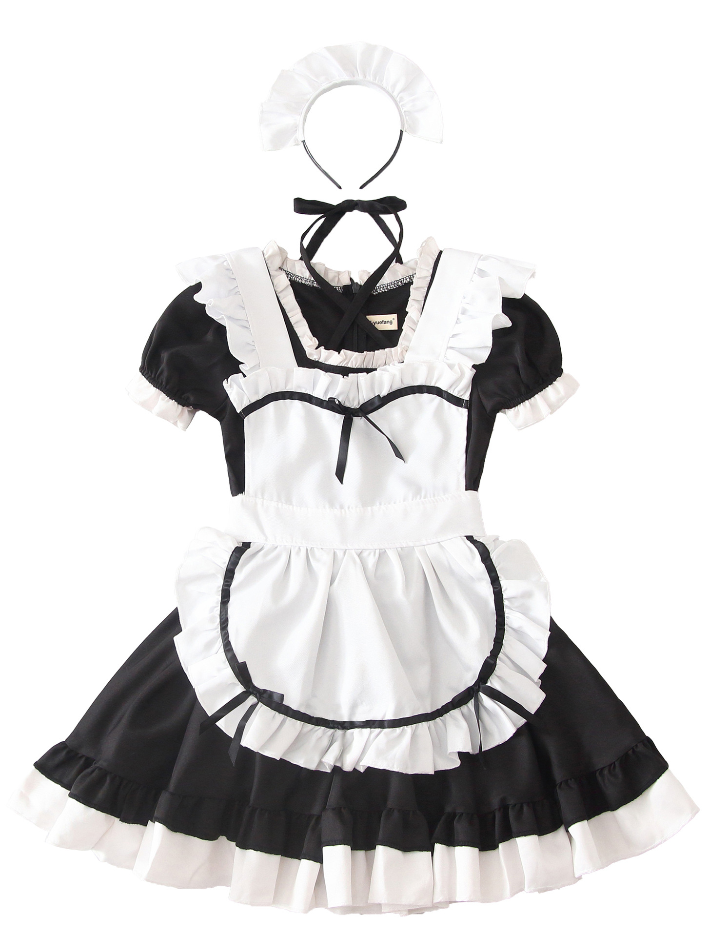 メイドコスプレロリータ衣装ドレス女の子のための日本アニメーシ - Anime Cosplay Simple のレビューと価格