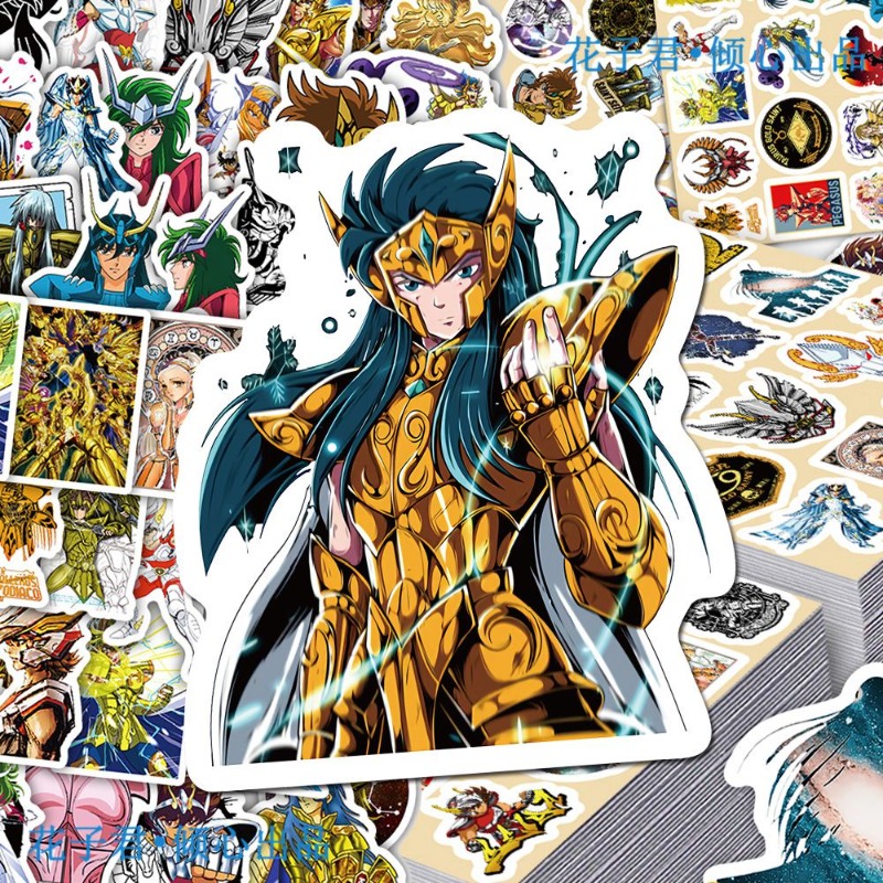 101 個聖闘士星矢アニメステッカー漫画キャラクター DIY - Anime Cosplay Characters のレビューと価格