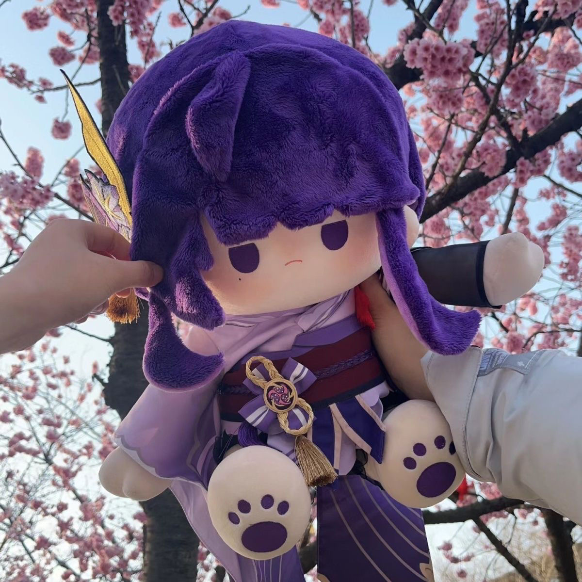 原神インパクト 雷電将軍 コスプレ属性 40cm コットン人 - Anime Cosplay Websites のレビューと価格