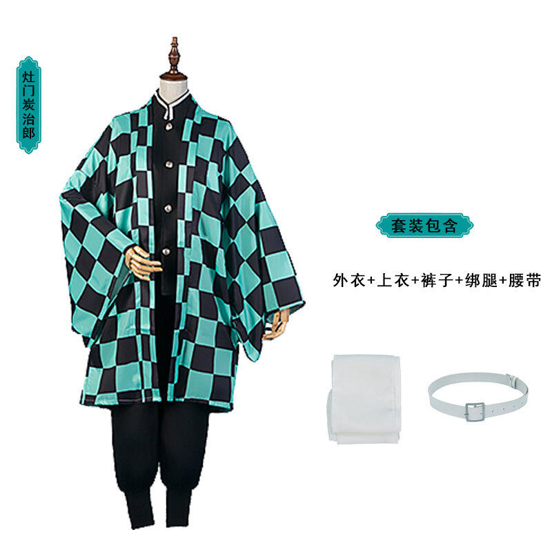 アニメ漫画「鬼滅の刃」竈門炭治郎・禰豆子・禰髪コスチューム　 - Cosplay Anime Zenitsu のレビューと価格