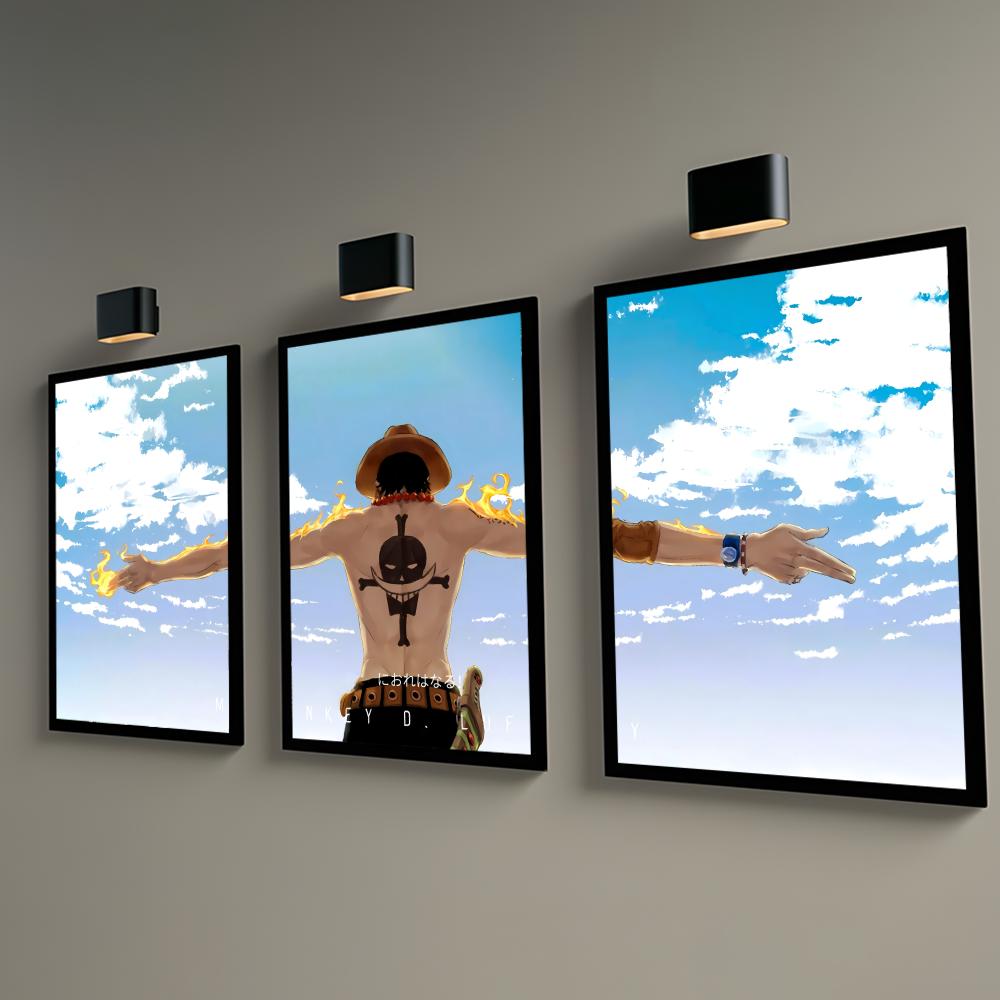 アニメポートガス D. エースデザインポスター装飾壁アートス - Anime Cosplay Wallpaper のレビューと価格