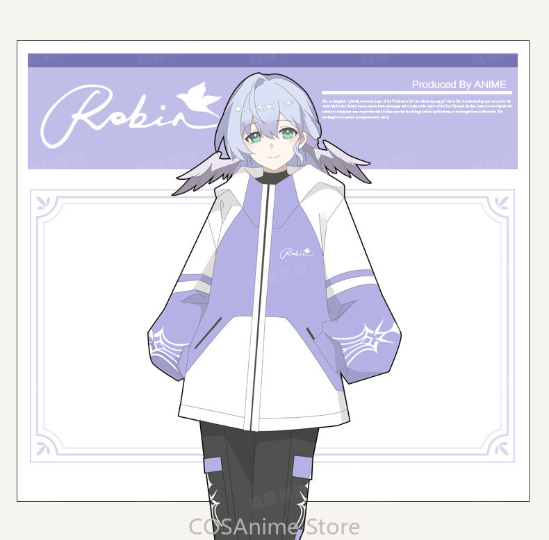 ロビン ホンカイ：スターレイル アニメ同人 春秋コート ジャ - Anime Cosplay Robin のレビューと価格