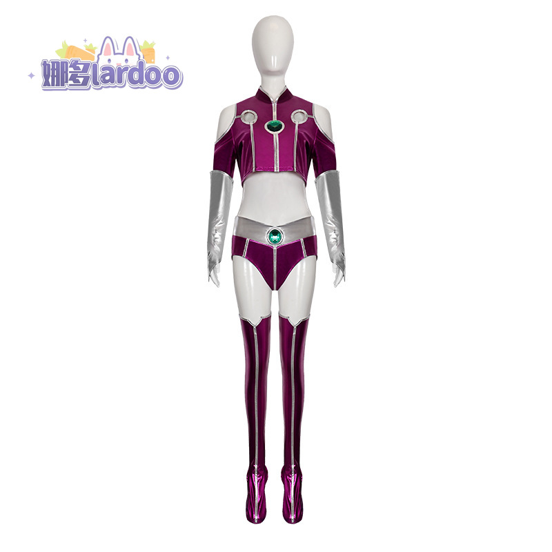 レイブンボーイ マーズ パープル タイト フェイクレザー コ - Anime Cosplay Boy のレビューと価格