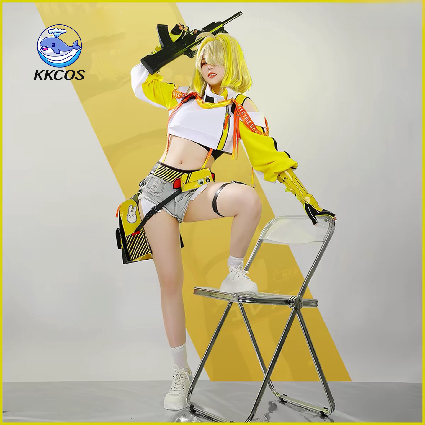 KKCos ニッケ エレッグ コスプレ衣装 フルセット 女性 - Anime Cosplay For Halloween のレビューと価格