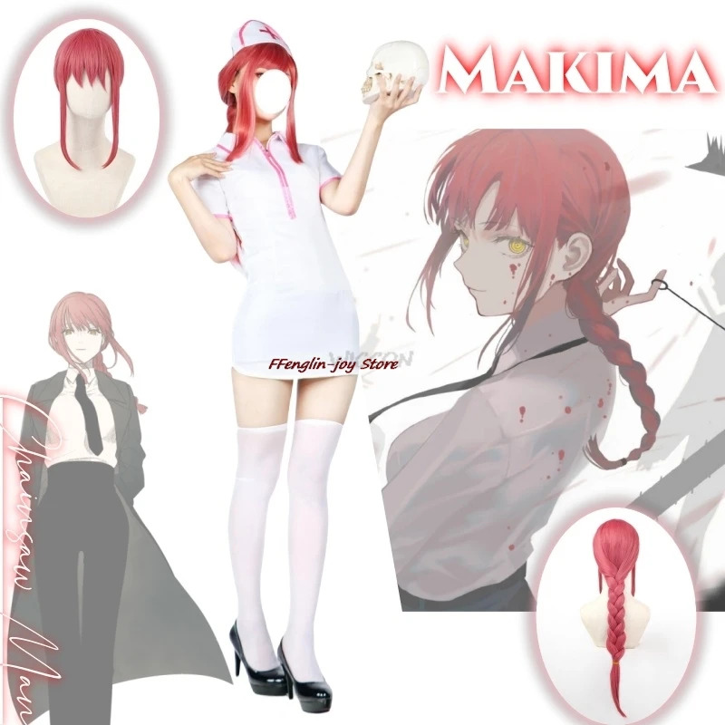 ネネ 2025 マキマ アニメ チェンソーマン コスチューム - Anime Cosplay Nurse のレビューと価格