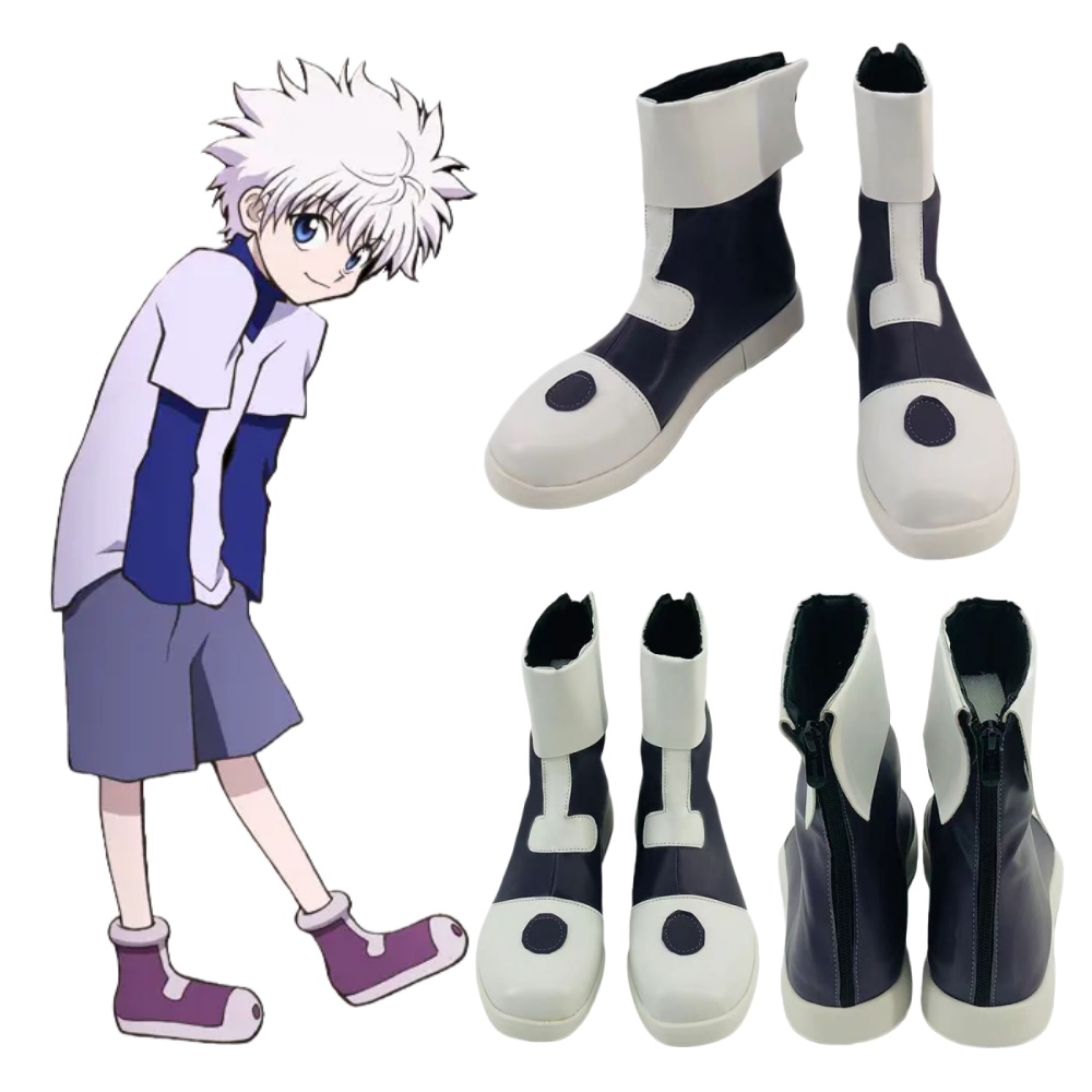 キルア・ゾルディック コスプレ靴 アニメ HUNTER×HU - Cosplay Anime Killua Zoldyck のレビューと価格