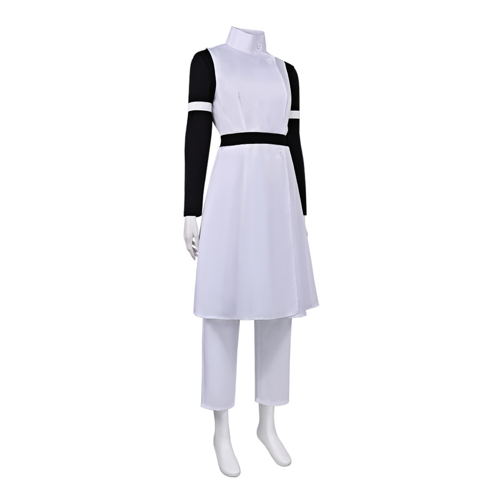 アニメ呪術廻戦ユウタ・オコツコスプレ衣装白い戦闘服コートフル - Jujutsu Kaisen Uniform のレビューと価格