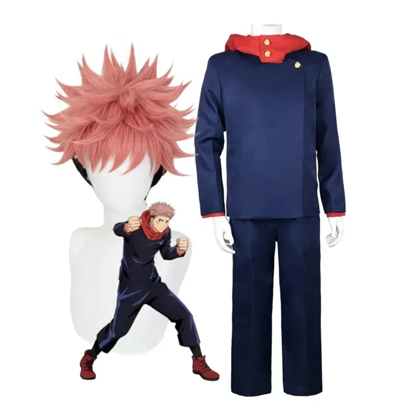 2026 アニメ 呪術廻戦 虎杖悠仁 上下セット 学生服 コ - Jujutsu Kaisen Uniform のレビューと価格