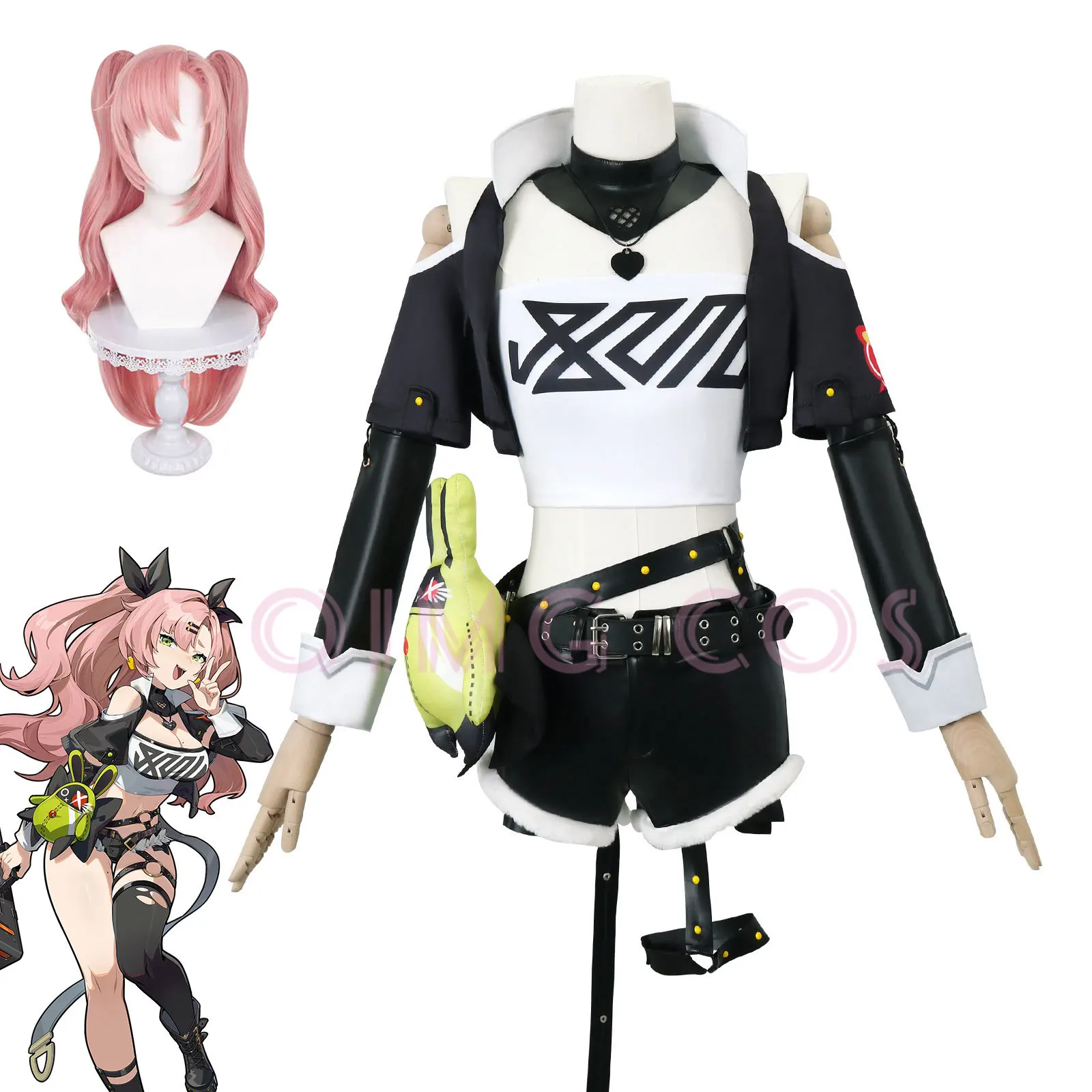 ニコール・デマラ・ゼンレス・ゾーン・ゼロコスプレ衣装制服ウィ - Anime Cosplay For Halloween のレビューと価格