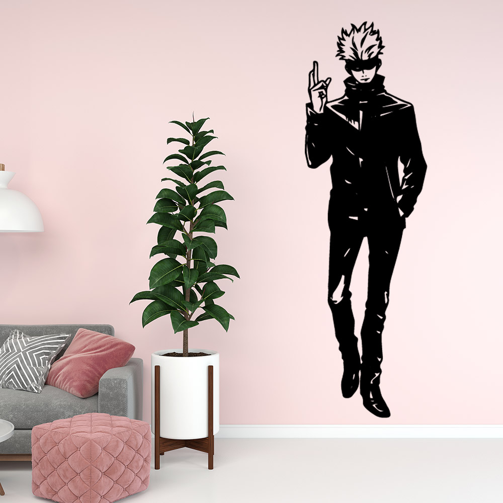 取り外し可能なアニメキャラクターのウォールステッカー DIY - Anime Cosplay Wallpaper のレビューと価格