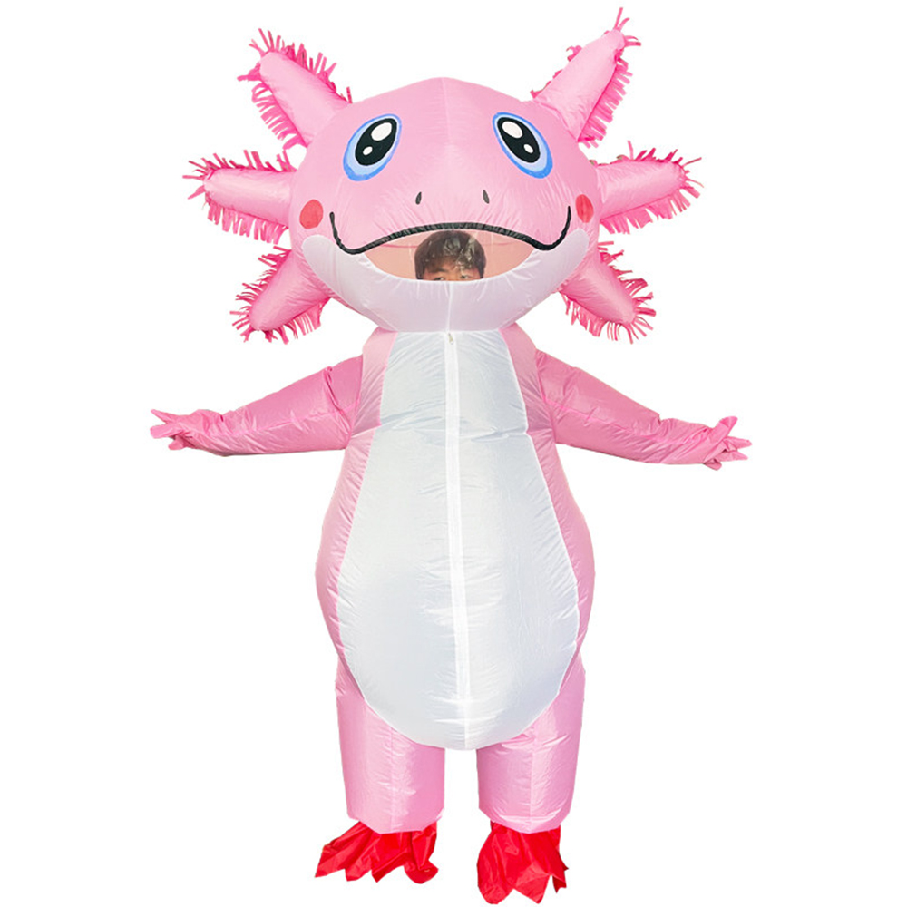 インフレータブルサラマンダー動物コスプレ衣装ハロウィン面白い - Anime Cosplay Simple のレビューと価格