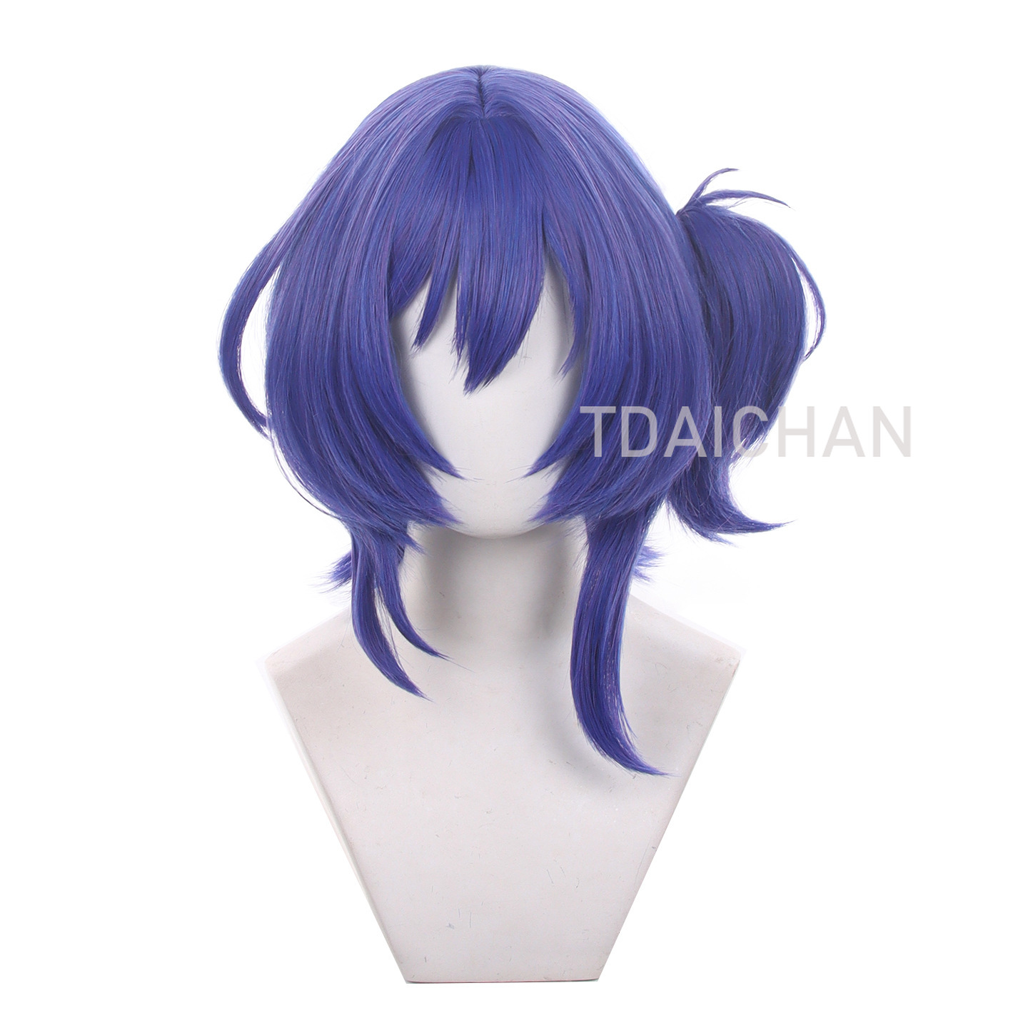 原神インパクト ブルーネ コスプレウィッグ ブルーパープル  - Anime Cosplay Com のレビューと価格