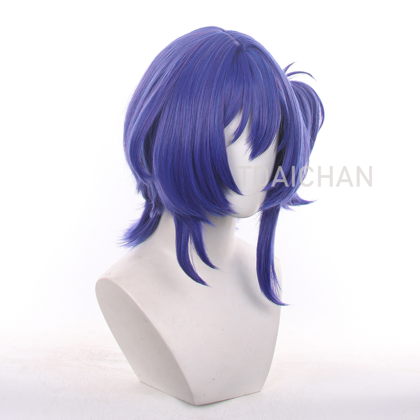 原神インパクト ブルーネ コスプレウィッグ ブルーパープル  - Anime Cosplay Com のレビューと価格