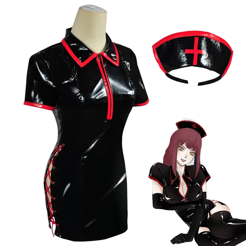 男性と女性のためのコスプレ衣装,アニメのキャラクター,セクシ - Anime Cosplay Nurse のレビューと価格
