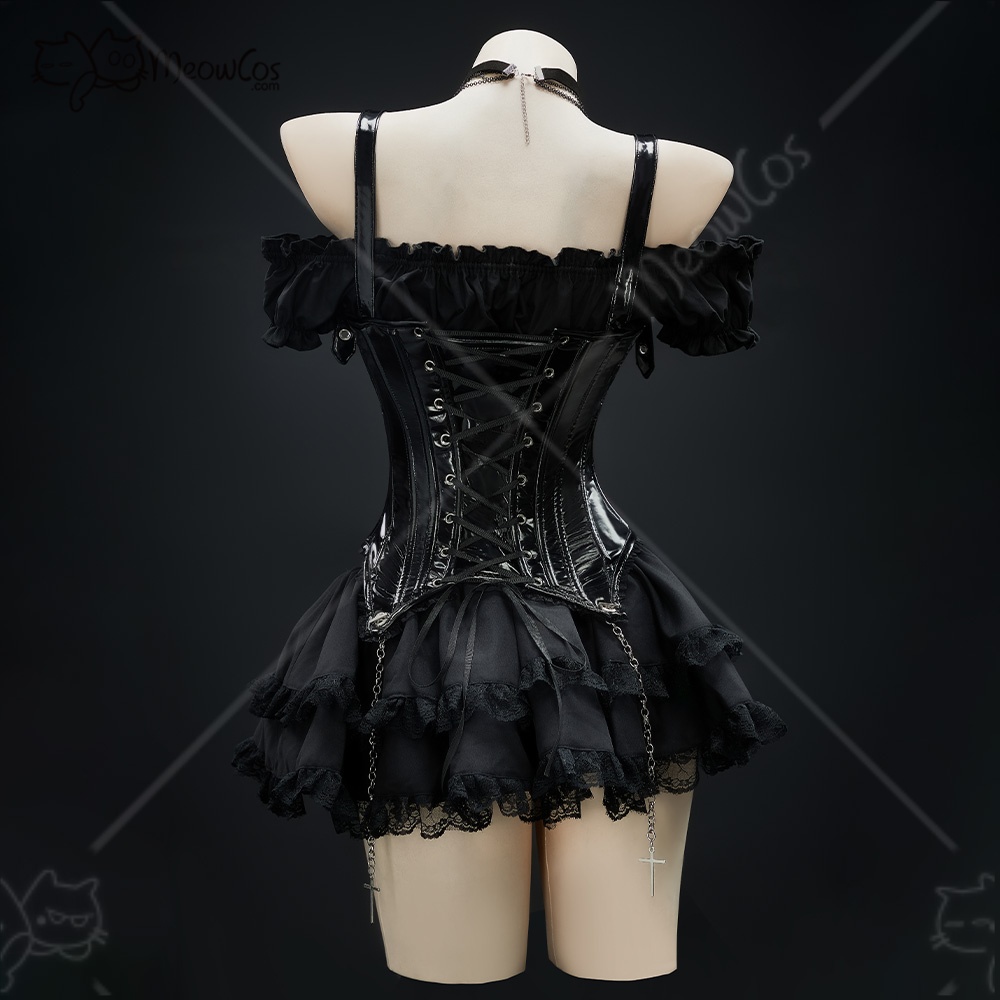 米国株 MEOWCOS ミスミサ ゴシックブラックコルセット - Anime Cosplay Com のレビューと価格