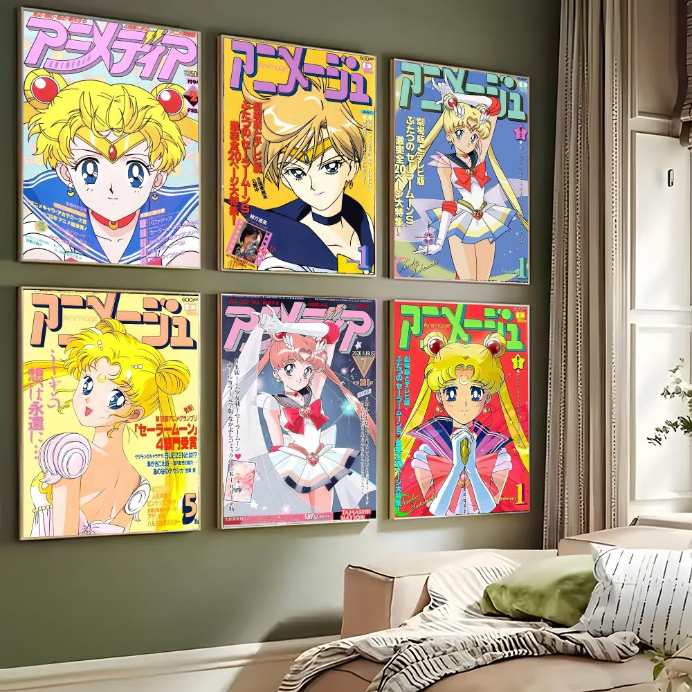 アニメ「美少女戦士セーラームーン」ポスター ウォールアート  - Anime Cosplay Wallpaper のレビューと価格